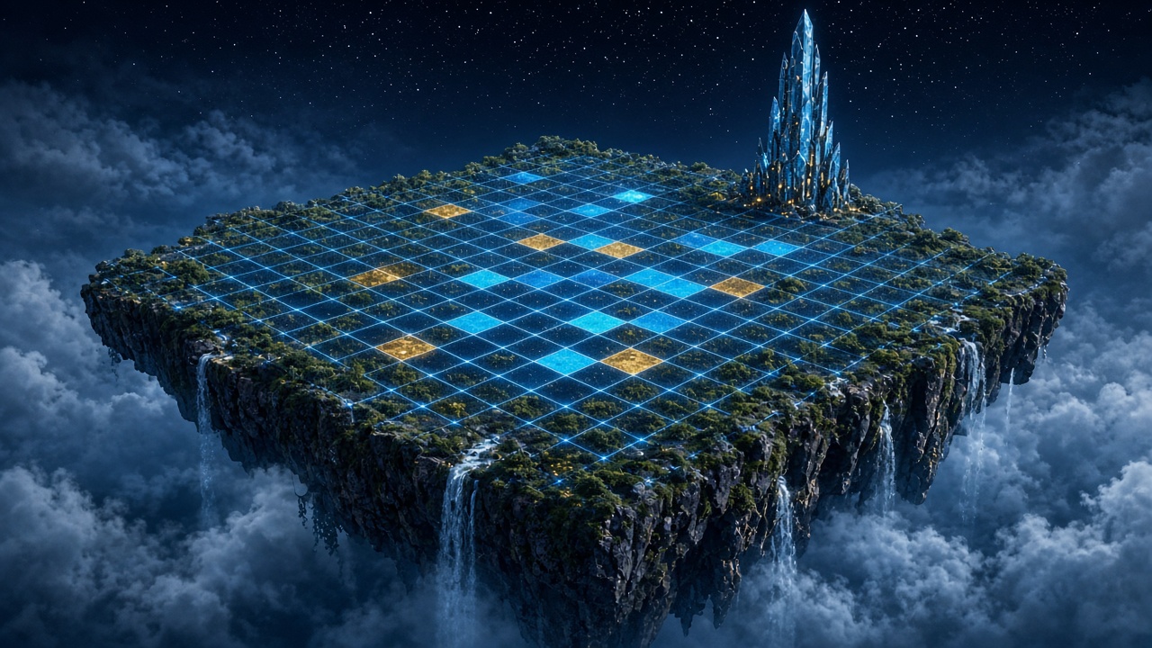 Arc Land 50&times;50 grid